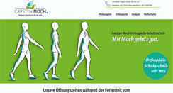 Desktop Screenshot of orthopaedie-moch.de